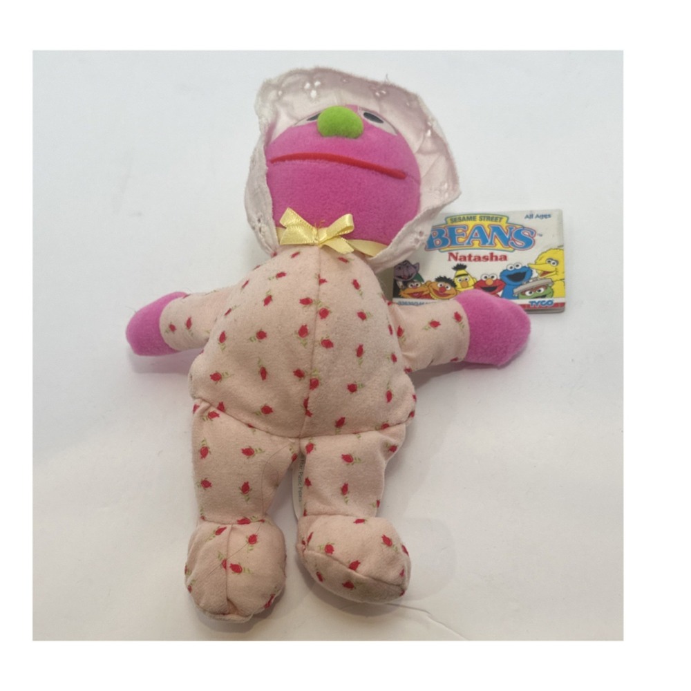 TYCO Sesame Street Natasha Beans Plush Toy for All Ages 3-4 4-7 8-11 Years